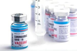 COVID-10 vaccine viles photo