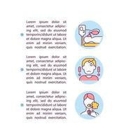 Severe covid patients concept icon with text vector