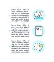 Post covid syndrome monitoring concept icon with text vector