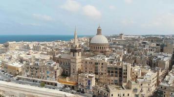 Basilica of Our Lady of Mount Carmel, Valletta , Malta. video