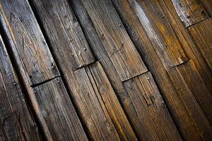 Old wooden floor photo