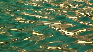 superfície pura da água do mar video