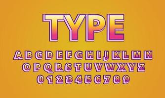 text type font alphabet