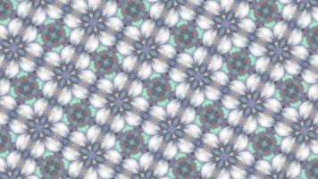 Abstract textured mandala background with symmetrical pattern video