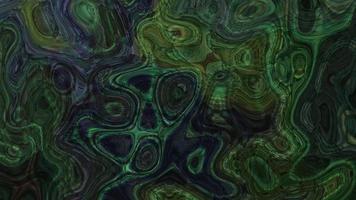 en mouvement fond vert abstrait avec texture de bulles. video
