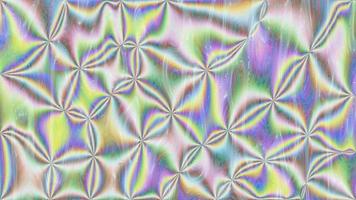 Fondo de neón borroso holográfico abstracto