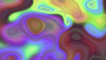 Abstract Iridescent Rainbow Background with Bubbles.