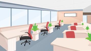 empty office background illustration vector