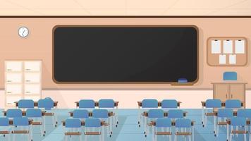 Modern empthy classroom background 366922 Vector Art at Vecteezy