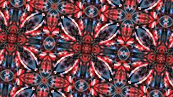 Abstract Textured Mandala Background with Symmetrical Pattern video