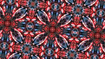 Abstract Textured Mandala Background with Symmetrical Pattern video