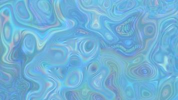 Abstract Blue Iridescent Moving Background. video