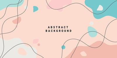 abstract background in minimal trendy style vector