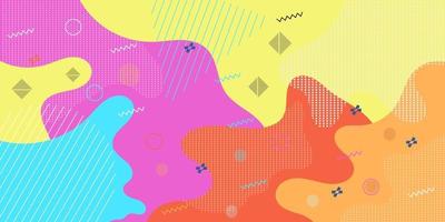 Fun abstract background pattern vector