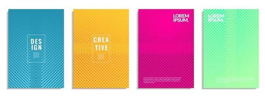 Modern cover abstract background design vector