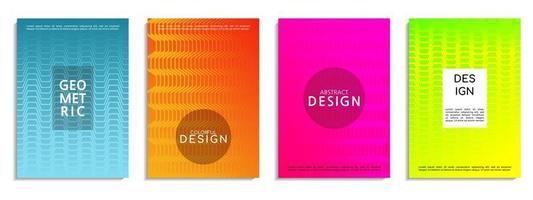 Modern cover abstract background design vector