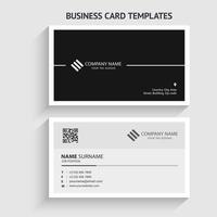 Simple Business Card Template. Stationery Design, Flat Design, Print Template, Vector illustration.