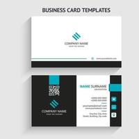 Modern Business Card Template. Stationery Design, Flat Design, Print Template, Vector illustration.