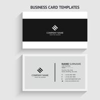 Modern Business Card Template. Stationery Design, Flat Design, Print Template, Vector illustration.