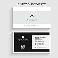 Modern Business Card Template. Stationery Design, Flat Design, Print Template, Vector illustration.