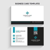 Modern Business Card Template. Stationery Design, Flat Design, Print Template, Vector illustration.