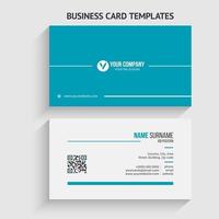 Modern Business Card Template. Stationery Design, Flat Design, Print Template, Vector illustration.