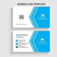 Modern Business Card Template. Stationery Design, Flat Design, Print Template, Vector illustration.