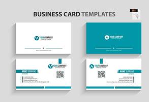 Modern Business Card Template. Stationery Design, Flat Design, Print Template, Vector illustration.