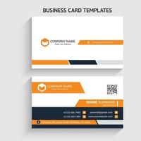 Modern Business Card Template. Stationery Design, Flat Design, Print Template, Vector illustration.