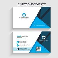 Modern Business Card Template. Stationery Design, Flat Design, Print Template, Vector illustration.