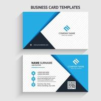 Modern Business Card Template. Stationery Design, Flat Design, Print Template, Vector illustration.