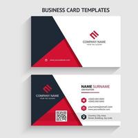 Modern Business Card Template. Stationery Design, Flat Design, Print Template, Vector illustration.