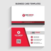 Modern Business Card Template. Stationery Design, Flat Design, Print Template, Vector illustration.