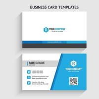 Modern Business Card Template. Stationery Design, Flat Design, Print Template, Vector illustration.