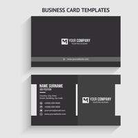 Modern Business Card Template. Stationery Design, Flat Design, Print Template, Vector illustration.