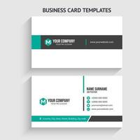 Modern Business Card Template. Stationery Design, Flat Design, Print Template, Vector illustration.