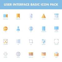 User interface icon pack isolated on white background. for your web site design, logo, app, UI. Vector graphics illustration and editable stroke. EPS 10.