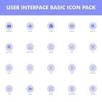 User interface icon pack isolated on white background. for your web site design, logo, app, UI. Vector graphics illustration and editable stroke. EPS 10.