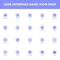 User interface icon pack isolated on white background. for your web site design, logo, app, UI. Vector graphics illustration and editable stroke. EPS 10.