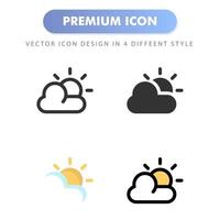 weather icon for your web site design, logo, app, UI. Vector graphics illustration and editable stroke. icon design EPS 10.