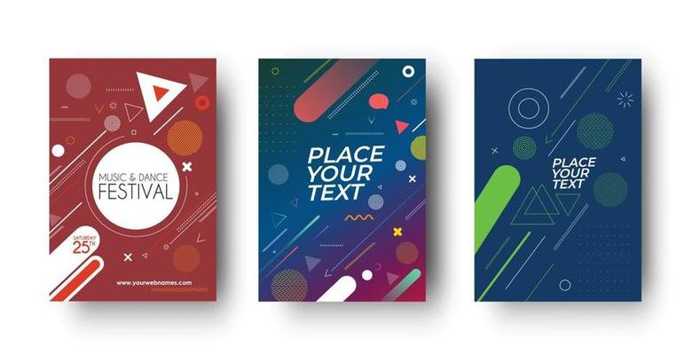 Free poster design - Vector Art