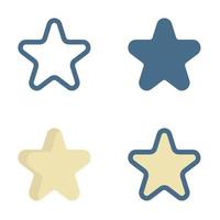 star, favorite icon in isolated on white background. for your web site design, logo, app, UI. Vector graphics illustration and editable stroke. EPS 10.