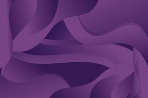 purple wave style background design vector
