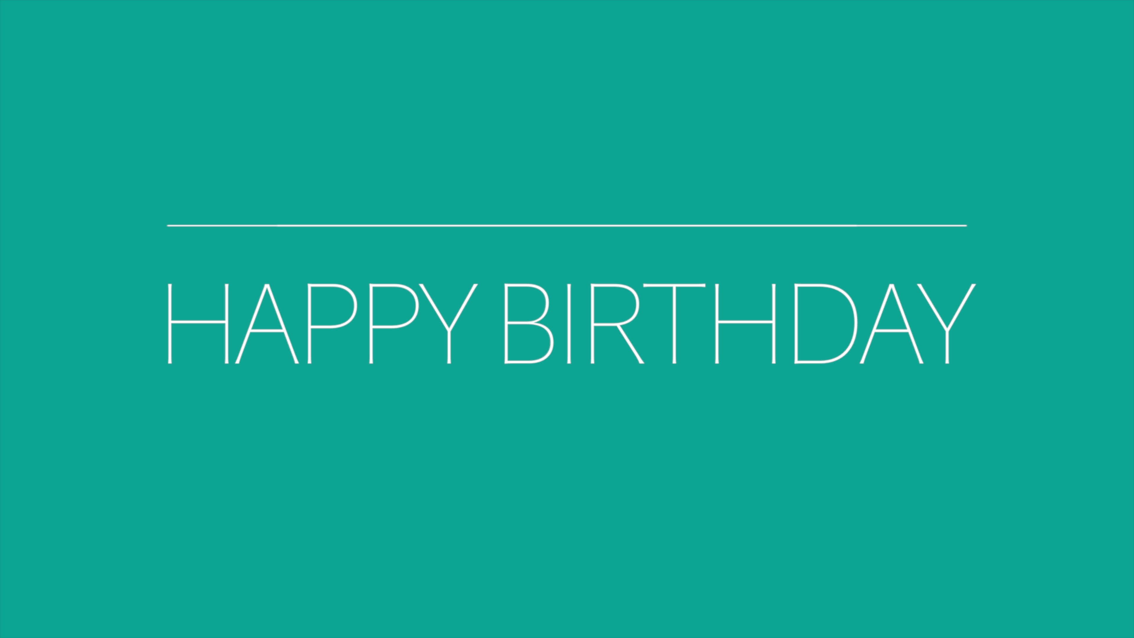 Texte D Introduction D Animation Joyeux Anniversaire Sur Fond De Mode Et De Minimalisme Vert Clips Video Et Sequences Video Hd Gratuits
