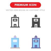 Hotel icon pack isolated on white background. for your web site design, logo, app, UI. Vector graphics illustration and editable stroke. EPS 10.