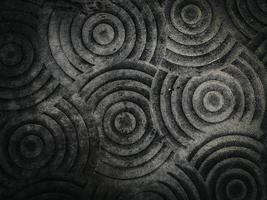Wall circular texture background photo