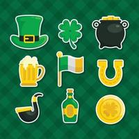 Set of St. Patrick's Day Element vector