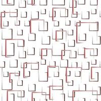 Abstract drawing repeat object pattern design vector