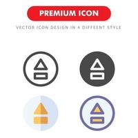 paquete de iconos aislado sobre fondo blanco. para el diseño de su sitio web, logotipo, aplicación, interfaz de usuario. Ilustración de gráficos vectoriales y trazo editable. eps 10. vector