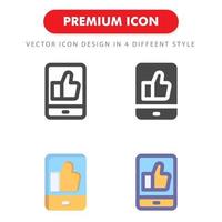 like icon pack isolated on white background. for your web site design, logo, app, UI. Vector graphics illustration and editable stroke. EPS 10.